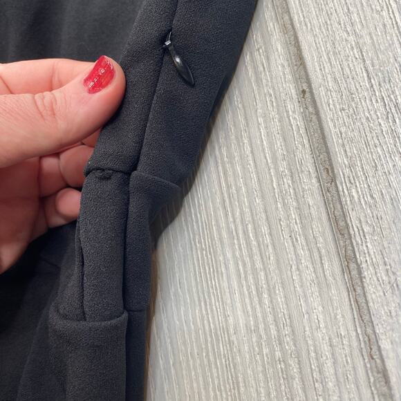 Nikki Lund Women's Black Kate Long Sleeve Knit Dress Size XL X-Large - Picture 8 of 12